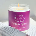 Smells like she's Reading Fantasy Again