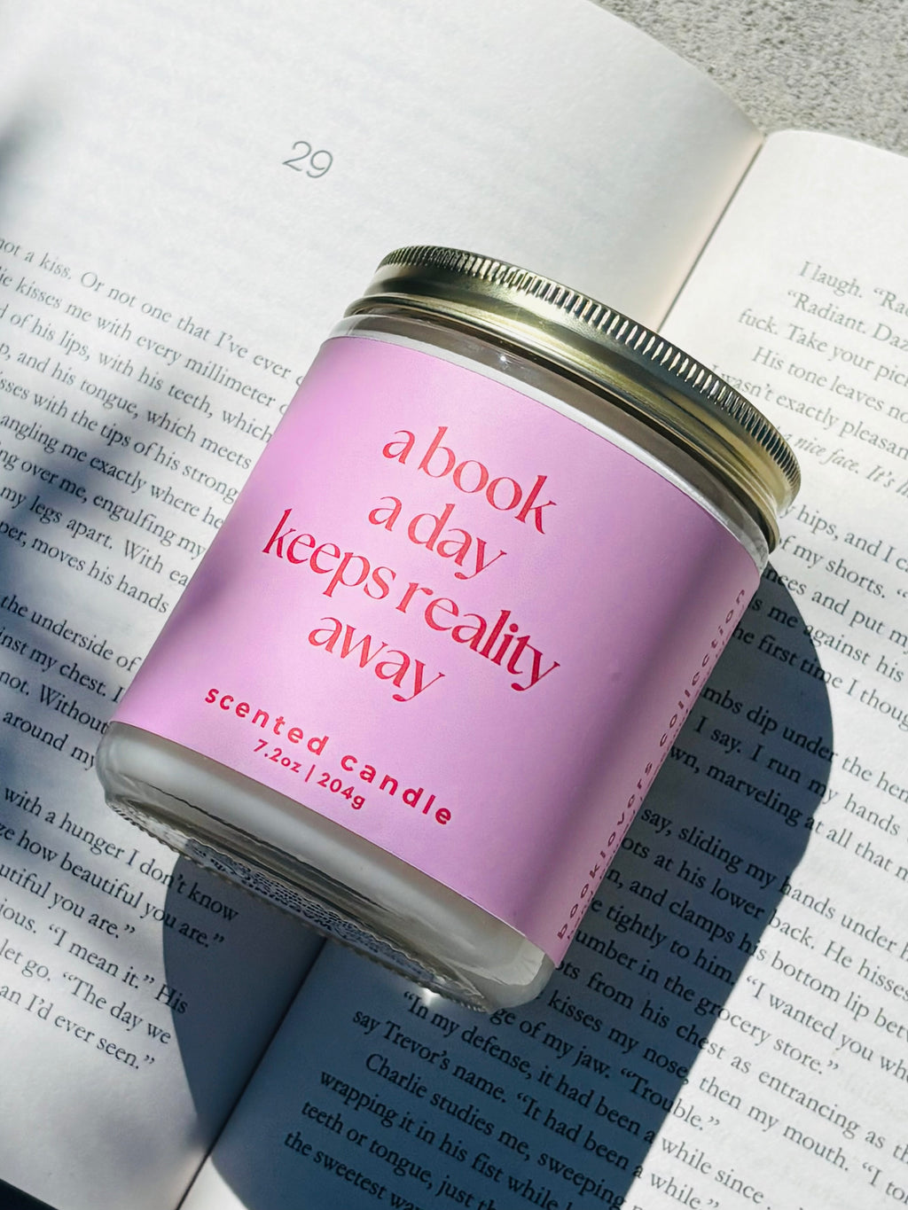 A Book a Day Keeps Reality Away